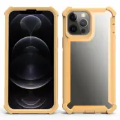 iPhone 15 Pro Max Mobilskal TPU + PC Shockproof - Guld