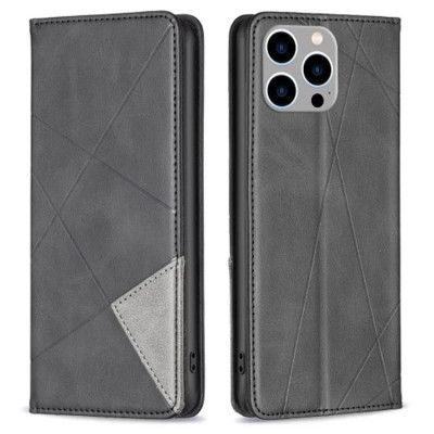 iPhone 15 Pro Max Plånboksfodral - Svart