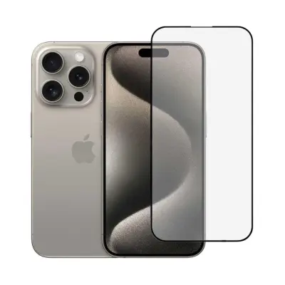 iPhone 15 Pro Max Skärmskydd Heltäckande - (20 st) - Bulk