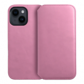 iPhone 15 Pro Plånboksfodral Dual Pocket - Rosa