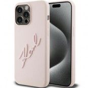 KARL LAGERFELD iPhone 15 Pro Max Mobilskal Silikon Karl Script