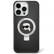 KARL LAGERFELD iPhone 15/14 Plus Mobilskal MagSafe Ring Stand