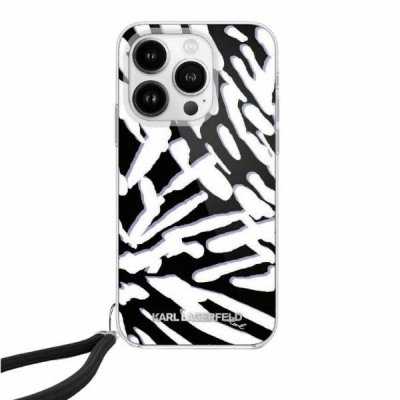 Karl Lagerfeld iPhone 15/14/13 Mobilskal IML Zebra Pattern