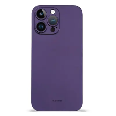 KZDOO iPhone 15 Pro Max Mobilskal Frosted Air Skin - Mörk Lila