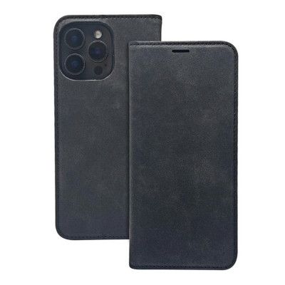 Motorola Moto G54 5G Plånboksfodral Smart Suede - Svart