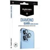 MS iPhone 15 Pro/15 Pro Max Kameralinsskydd Härdat Glas Diamond