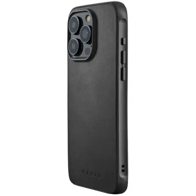Mujjo Shield Case (iPhone 15 Pro Max) - Svart