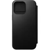 Nomad Modern Leather Folio (iPhone 15 Pro Max) - Mörkbrun