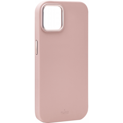 Puro iPhone 15 Pro Max Mobilskal Magsafe Silicone - Rosa