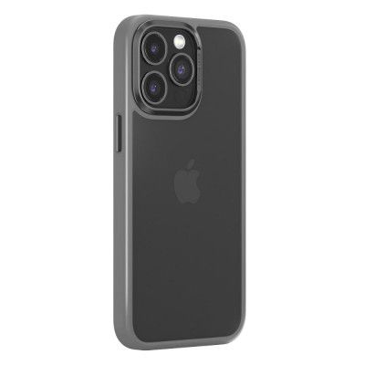Skal till iPhone 15 Pro Max Grå Hållbar Stilren