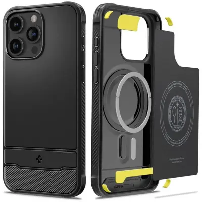 Spigen Rugged Armor MagFit (iPhone 15 Pro Max)