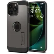 Spigen Tough Armor MagFit (iPhone 15 Pro Max) - Svart