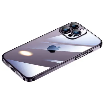 SULADA JINGJIA iPhone 15 Pro Max Mobilskal Hård PC Klart Lila