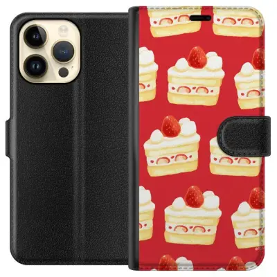 Plånboksfodral till Apple iPhone 15 Pro Max med Tårta