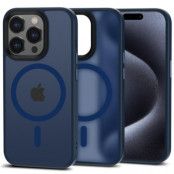 Tech-Protect iPhone 15 Pro Max Mobilskal Magsafe Magmat - Matte Navy