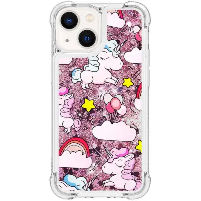 Trolsk Liquid Glitter Case - Unicorn (iPhone 15 Pro Max)