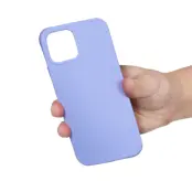 Trolsk Mobilskal Mjuk Silikon - Svart (iPhone 15 Pro Max) - Lila