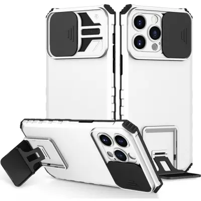 Trolsk Skyddsskal med Stativfunktion (iPhone 15 Pro Max)
