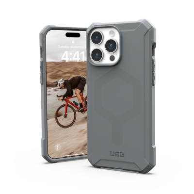 UAG iPhone 15 Pro Max Mobilskal Magsafe Essential Armor - Grå