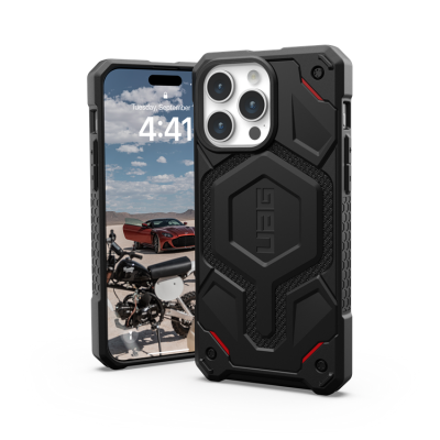 UAG iPhone 15 Pro Max Mobilskal Magsafe Monarch Pro - Svart