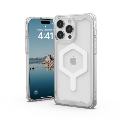 UAG iPhone 15 Pro Max Mobilskal Magsafe Plyo - Ice/Vit