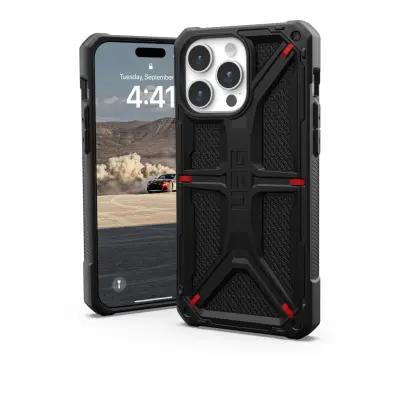 UAG Monarch Kevlar Case (iPhone 15 Pro Max) - Grön