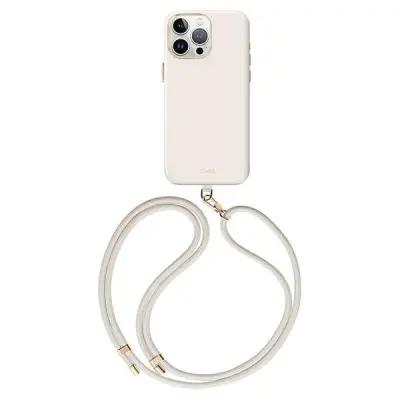 UNIQ iPhone 15 Pro Max Mobilskal MagSafe Coehl Creme - Ivory