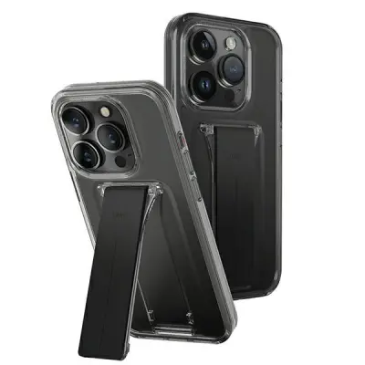 UNIQ iPhone 15 Pro Max Mobilskal MagSafe Heldro Mount Stand - Rökånga