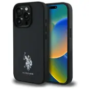 US Polo iPhone 15 Pro Max Mobilskal Leather Embroidered