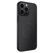 WANLONFENG iPhone 15 Pro Max Mobilskal MagSafe Carbon TQ
