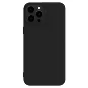 X-LEVEL Mobilskal till iPhone 15 Pro Max Liquid Silicone - Svart