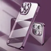 X-LEVEL Mobilskal till iPhone 15 Pro Max TPU+PC Anti-Drop Lila