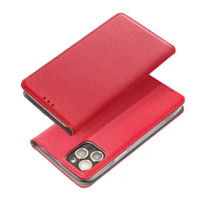 Xiaomi Redmi 14C Plånboksfodral Smart - Röd