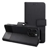 Xiaomi Redmi Note 14 4G Plånboksfodral Gomma - Svart