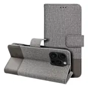 Xiaomi Redmi Note 14 Pro 4G Plånboksfodral Gomma - Grå