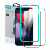 [2-Pack] ESR iPhone 15 Pro Härdat Glas Skärmskydd