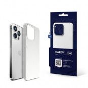 3MK iPhone 15 Pro Mobilskal Magsafe Hardy Silikon - Vit