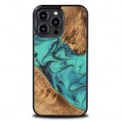 Bewood iPhone 15 Pro Mobilskal Unique Turquoise