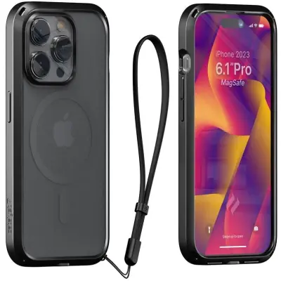 Catalyst Influence Case with MagSafe (iPhone 15 Pro) - Svart