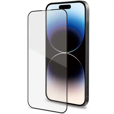 Celly (Full Glass) Härdat Glas Skärmskydd iPhone 15 Pro