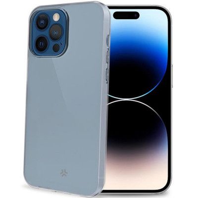 Celly iPhone 15 Pro Mobilskal Gelskin TPU - Clear