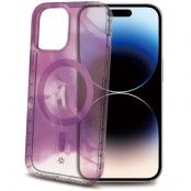 Celly iPhone 15 Pro Mobilskal Magsafe TPU - Lila