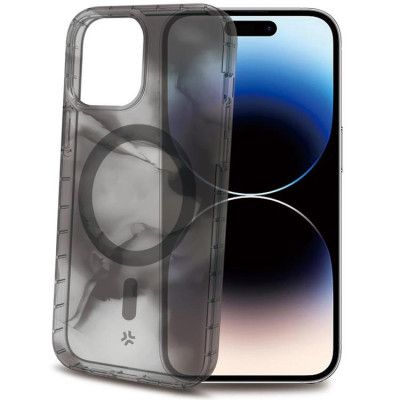 Celly iPhone 15 Pro Mobilskal Magsafe TPU - Svart