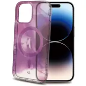 Celly Magshades TPU Cover with MagSafe (iPhone 15 Pro) - Lila