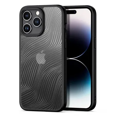DUX DUCIS Aimo Series iPhone 15 Pro Mobilskal TPU+PC - Svart