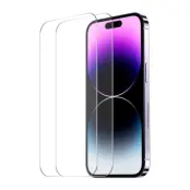 Enkay Tempered Glass - 2-pack (iPhone 15 Pro)