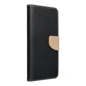 Galaxy A16 Plånboksfodral Fancy - Svart/Guld