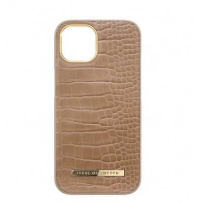 iDeal of Sweden iPhone 15 Pro Mobilskal Atelier - Camel Croco