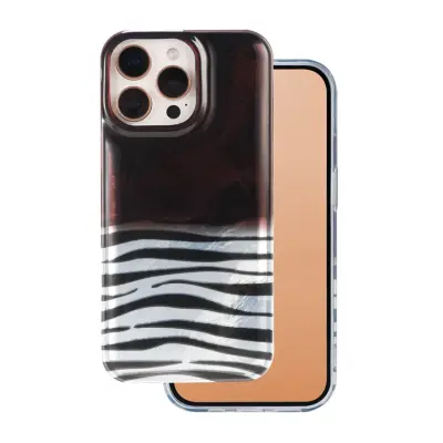 iPhone 15 Pro Mobilskal Animal Print - Okapi