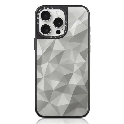 iPhone 15 Pro Mobilskal MagSafe Aluminium Silikon (Style M)